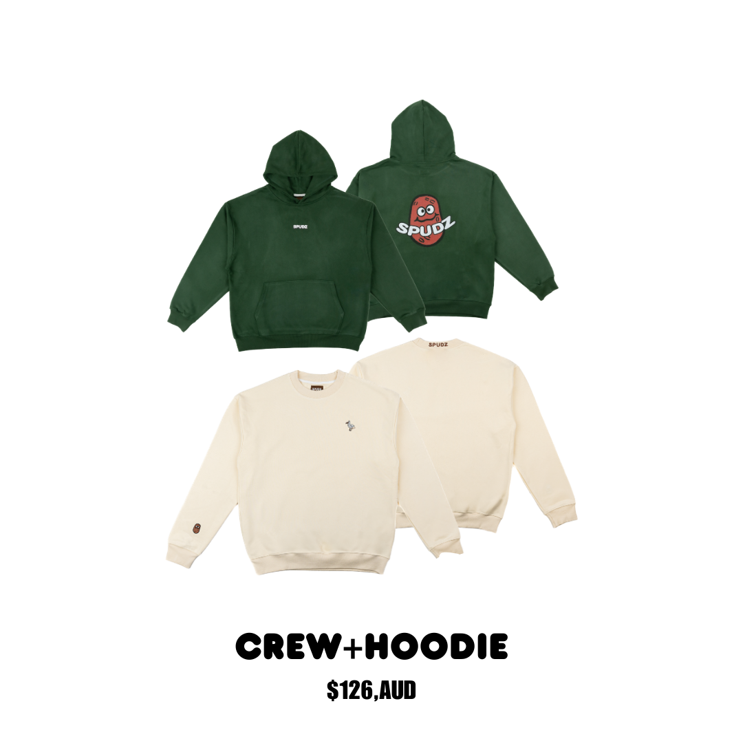 Crew+Hoodie, 30% off!
