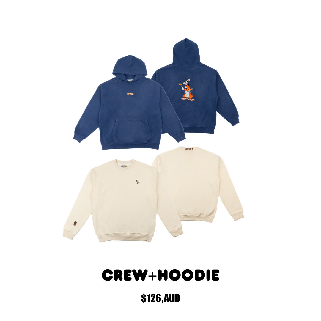 Crew+hoodie, 30% OFF
