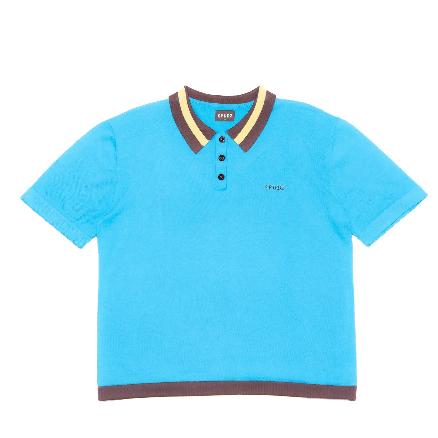 SPUDZ SKY BLUE POLO