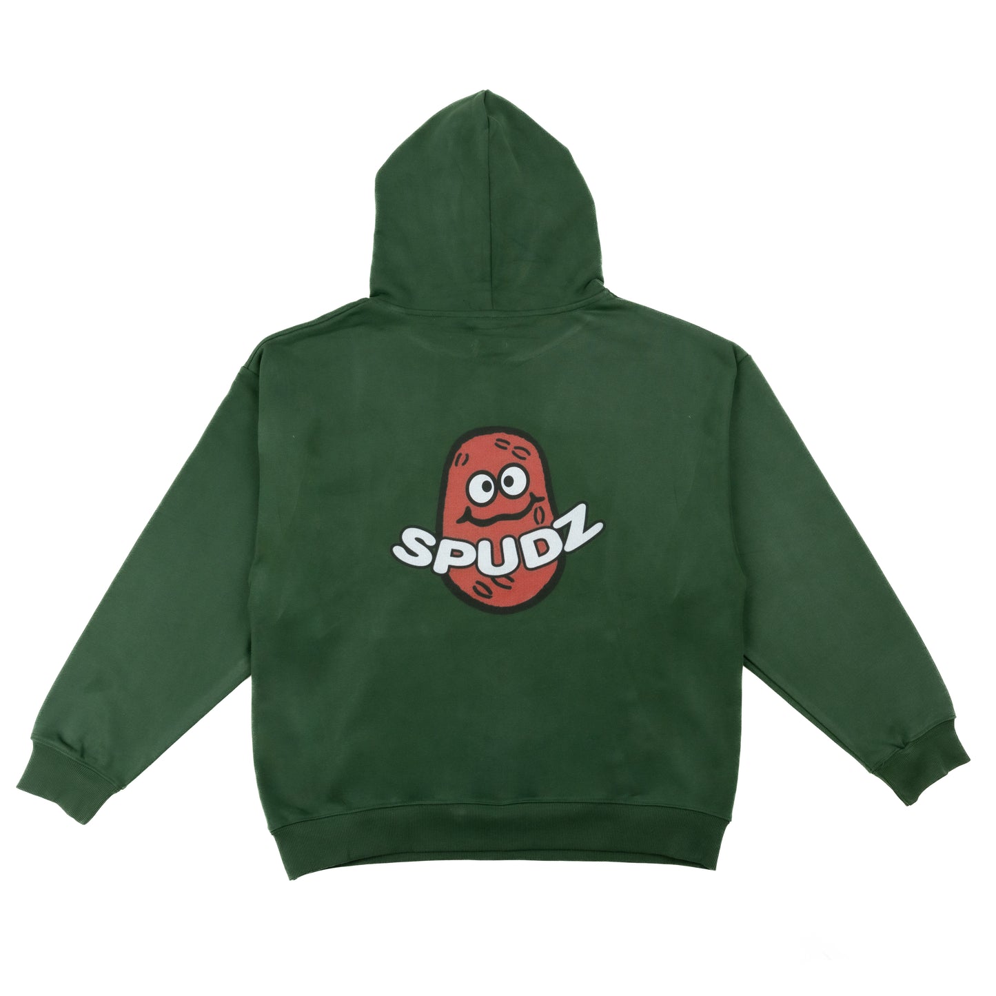 SPUDZ FOREST GREEN HOOD